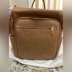 Pink Cove Hazel Bag (Saddle)